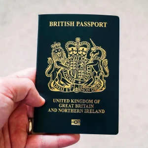 British Biometric Passport For sale Online