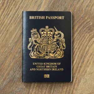 Alternative view of British Biometric Passport For sale Online