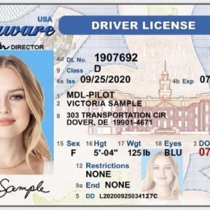 Buy Delaware Driver’s License and ID Card