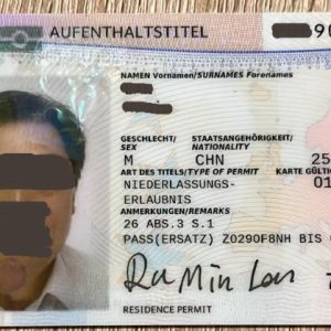 Buy German Resident Permit Online