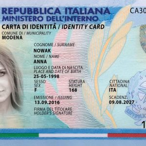 Buy Italian ID Card online
