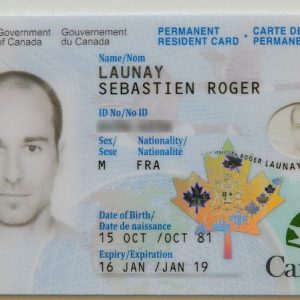 Canadian Permanent Residence Permit