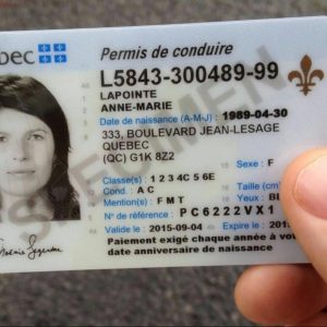 Buy Canadian Driving License Online