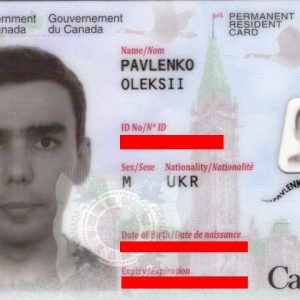 Canadian Permanent Residence Permit