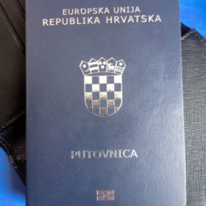 Buy Real Croatian Passport Online