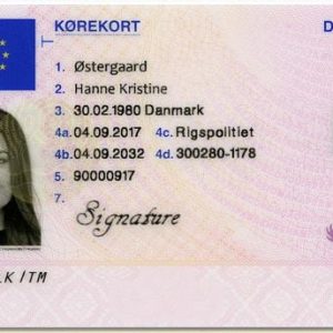 Buy Denmark Driving License