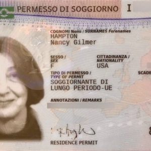 Buy Italian Permanent Residence Card