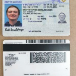 Buy Michigan Driver’s License and ID Card
