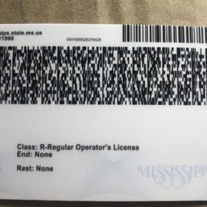 Buy Mississippi Driver’s License and ID Card