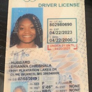 Buy Mississippi Driver’s License and ID Card