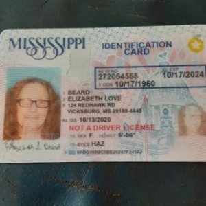 Buy Mississippi Driver’s License and ID Card