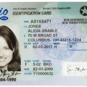 Buy Ohio Driver’s License and ID Card