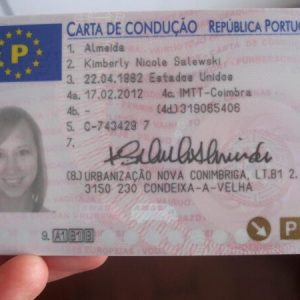 Buy Portuguese Driving license Online