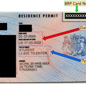 Buy UK Biometric RP card Online