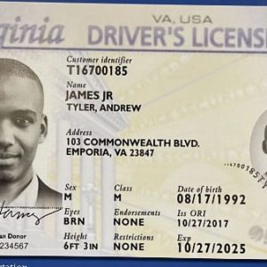 Buy Virginia Driver’s License and ID Card