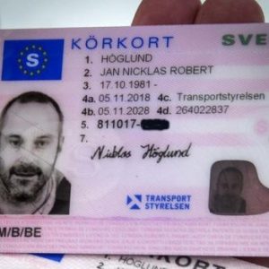 Buy Swedish Driving License Online