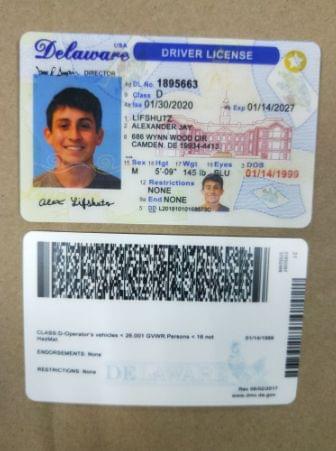 Buy Delaware Driver’s License and ID Card