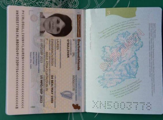 Authentic Ireland passport Online 2025 - Image 2