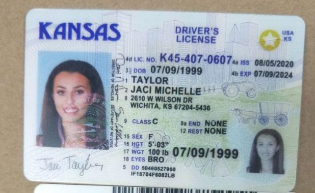 Buy Authentic Kansas Driver’s License 2025