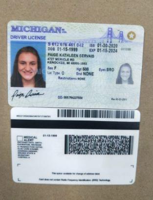 Buy Michigan Driver’s License and ID Card
